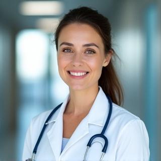 Professional portrait of Dr. Lena Petrova